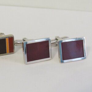 2 Pairs Vintage Sterling Cufflinks
